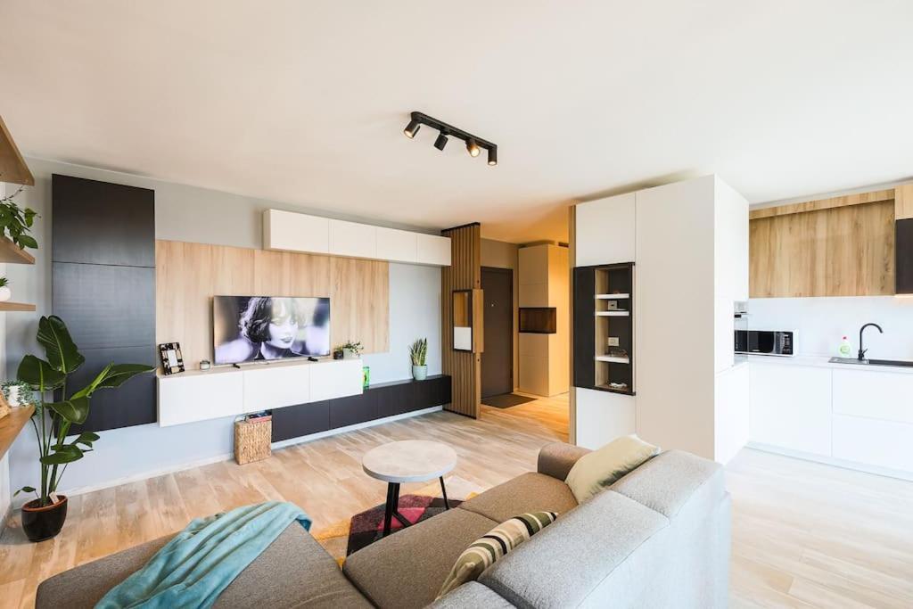 Luxury Apt. Near River & Parking Тимишоара Экстерьер фото
